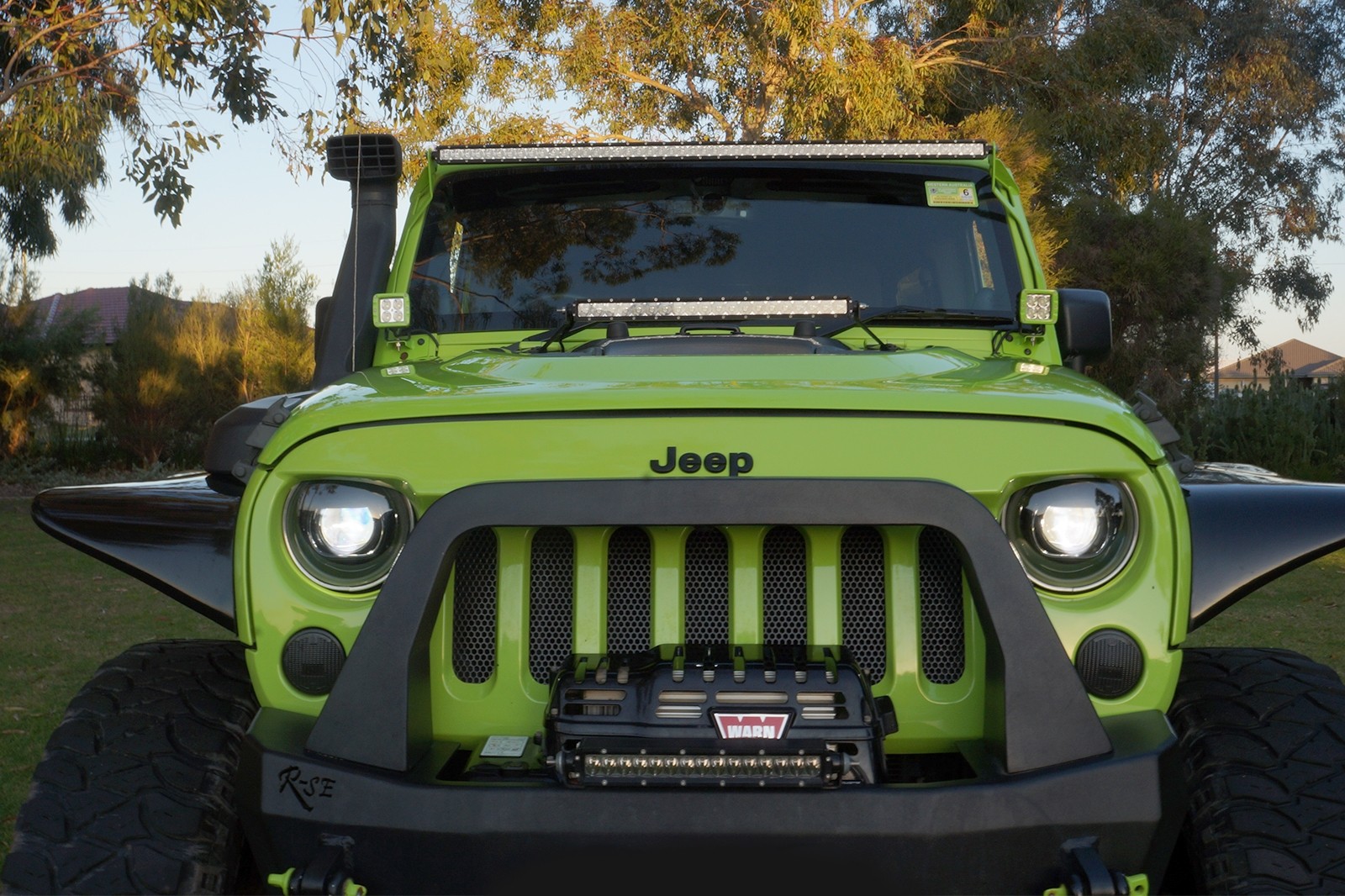 Тюнінгова решітка Monster для Jeep Wrangler JK
