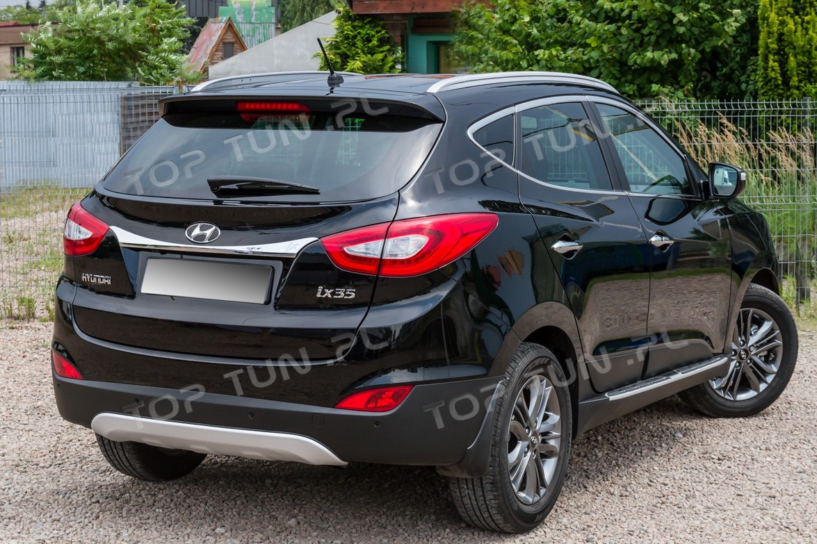накладка на кришку багажника Hyundai ix35