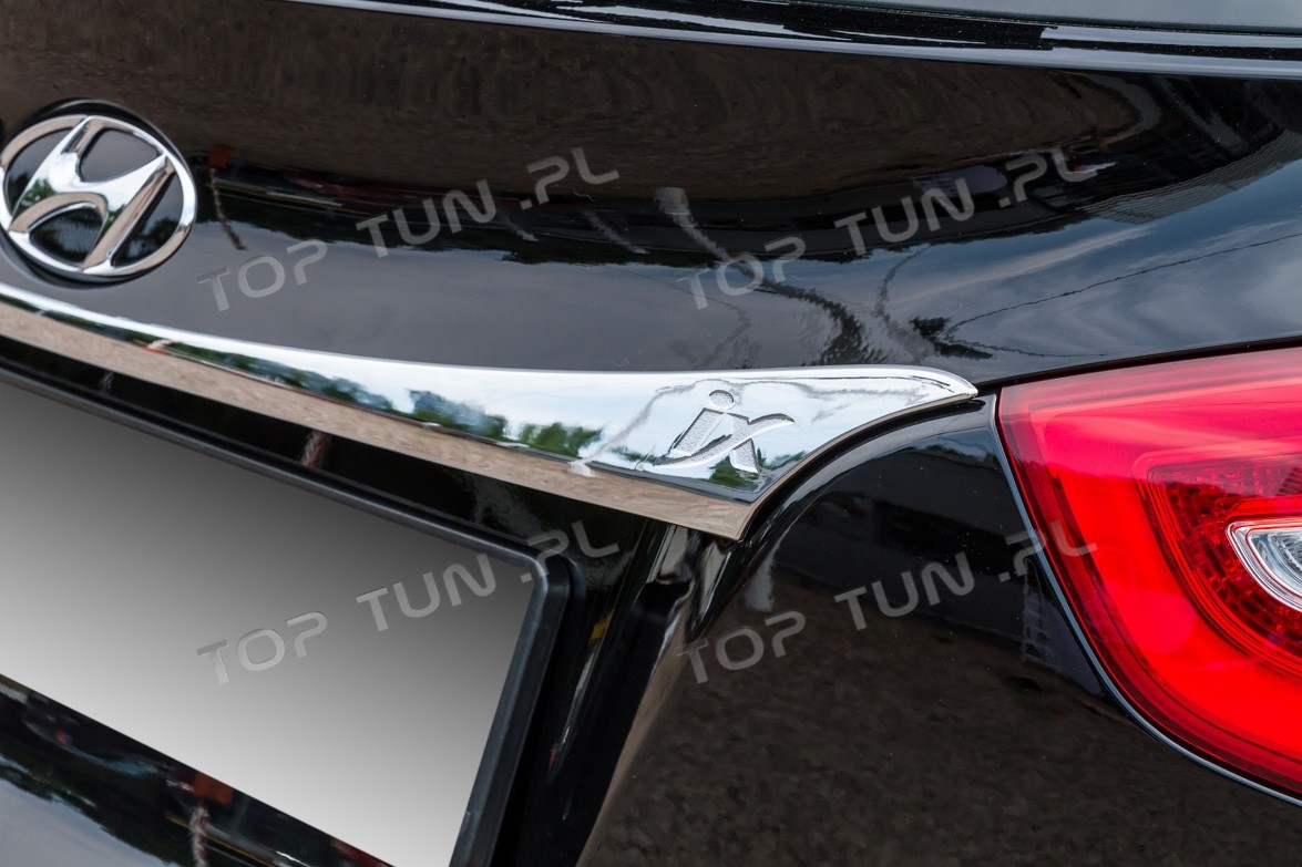 накладка на кришку багажника Hyundai ix35