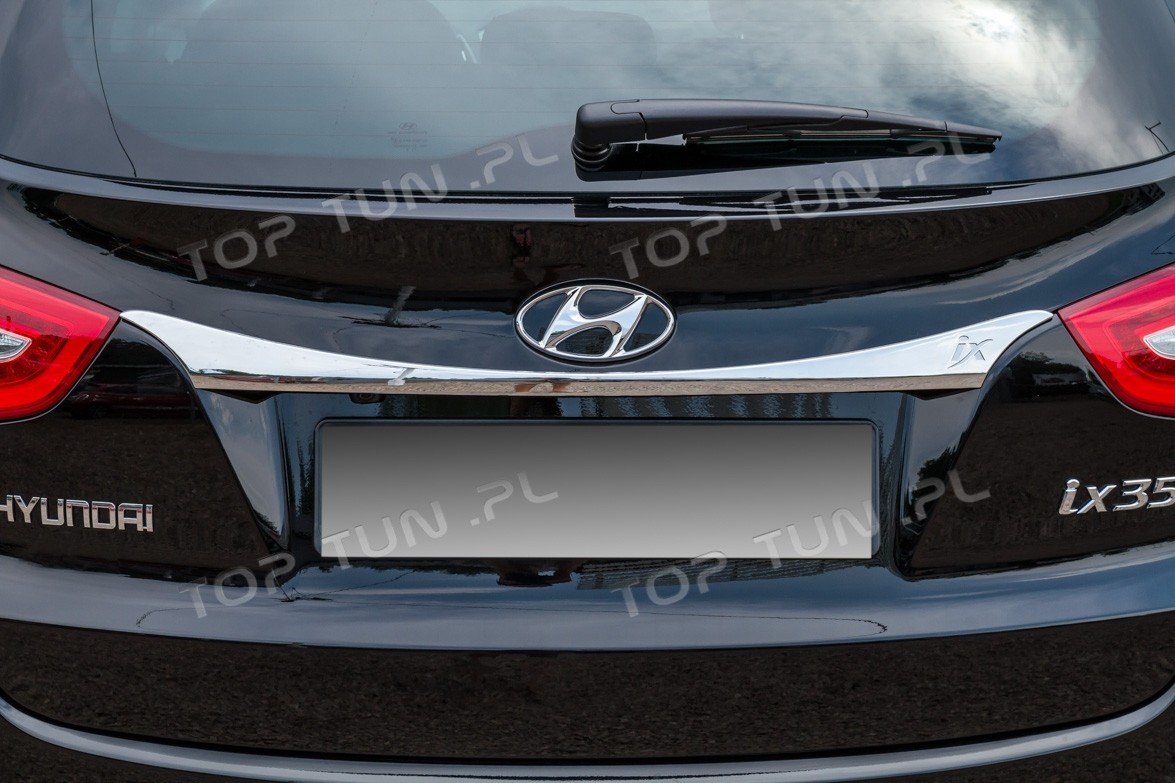 накладка на кришку багажника Hyundai ix35
