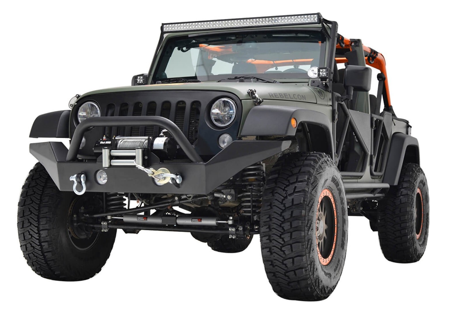 передній бампер R7 Jeep Wrangler JK/JL