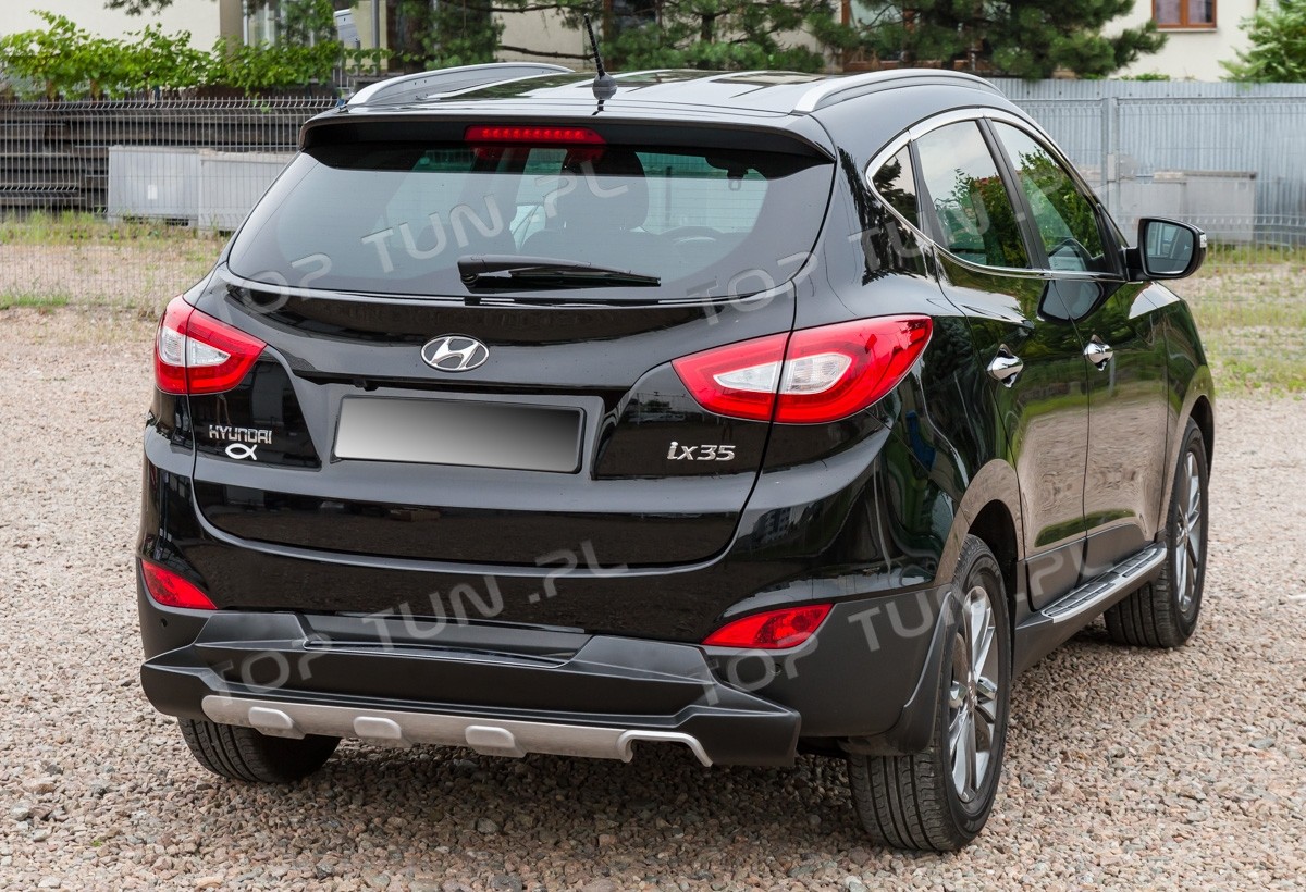 накладки переднього та заднього бампера Hyundai ix35