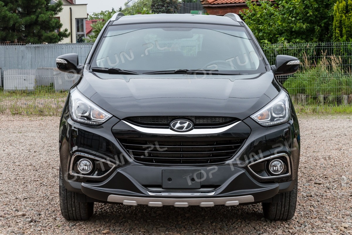 накладки переднього та заднього бампера Hyundai ix35
