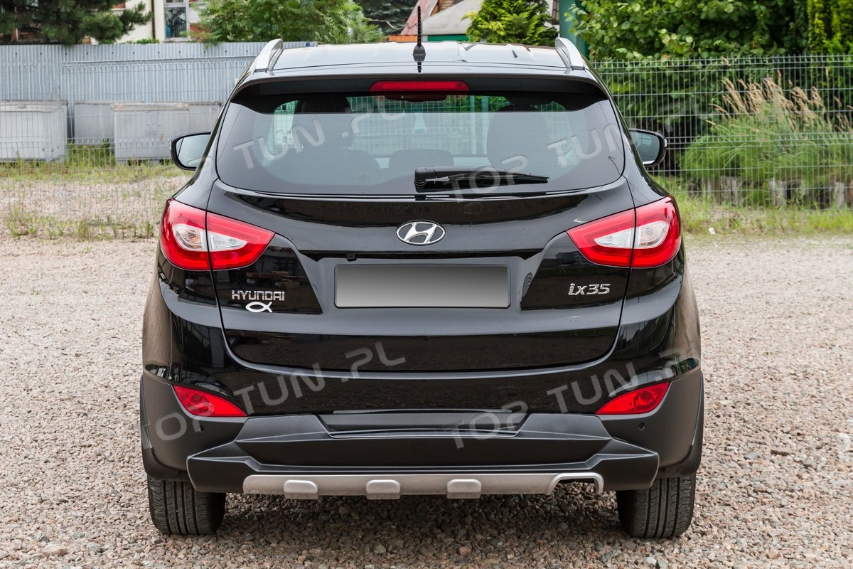 накладки переднього та заднього бампера Hyundai ix35