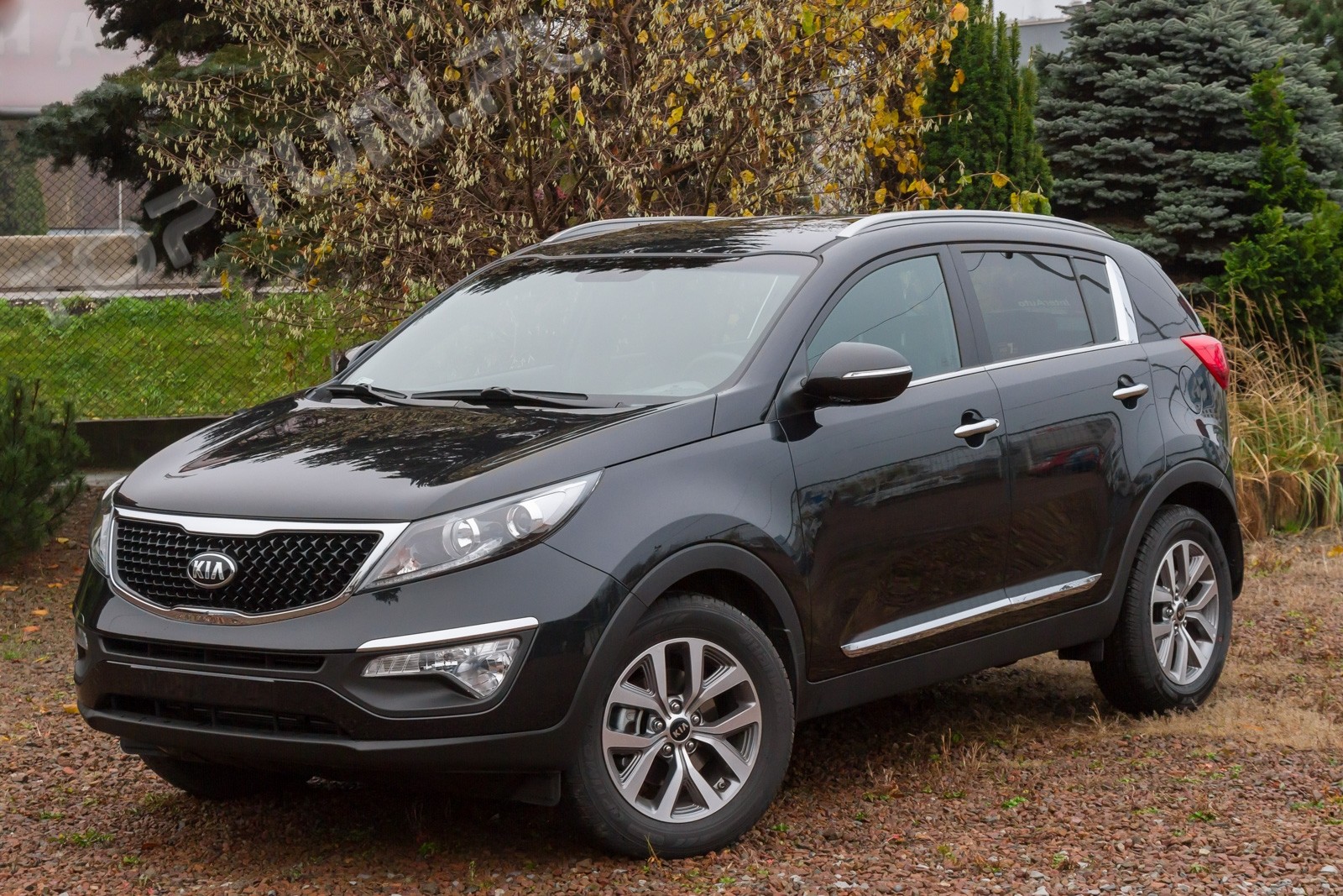 Хром накладки на двері Kia Sportage III