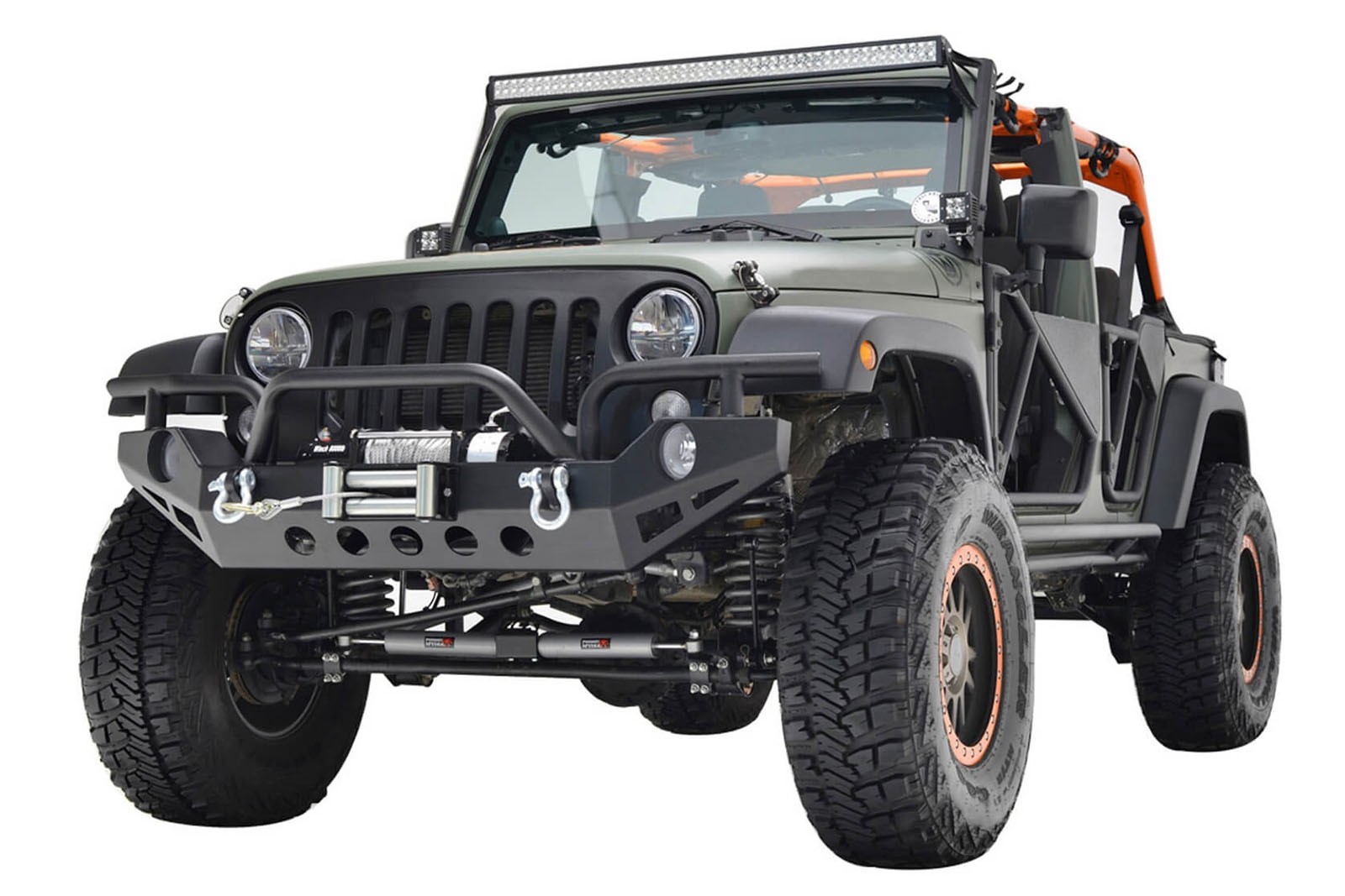 передній бампер для Jeep Wrangler JK/JL модель XTREME