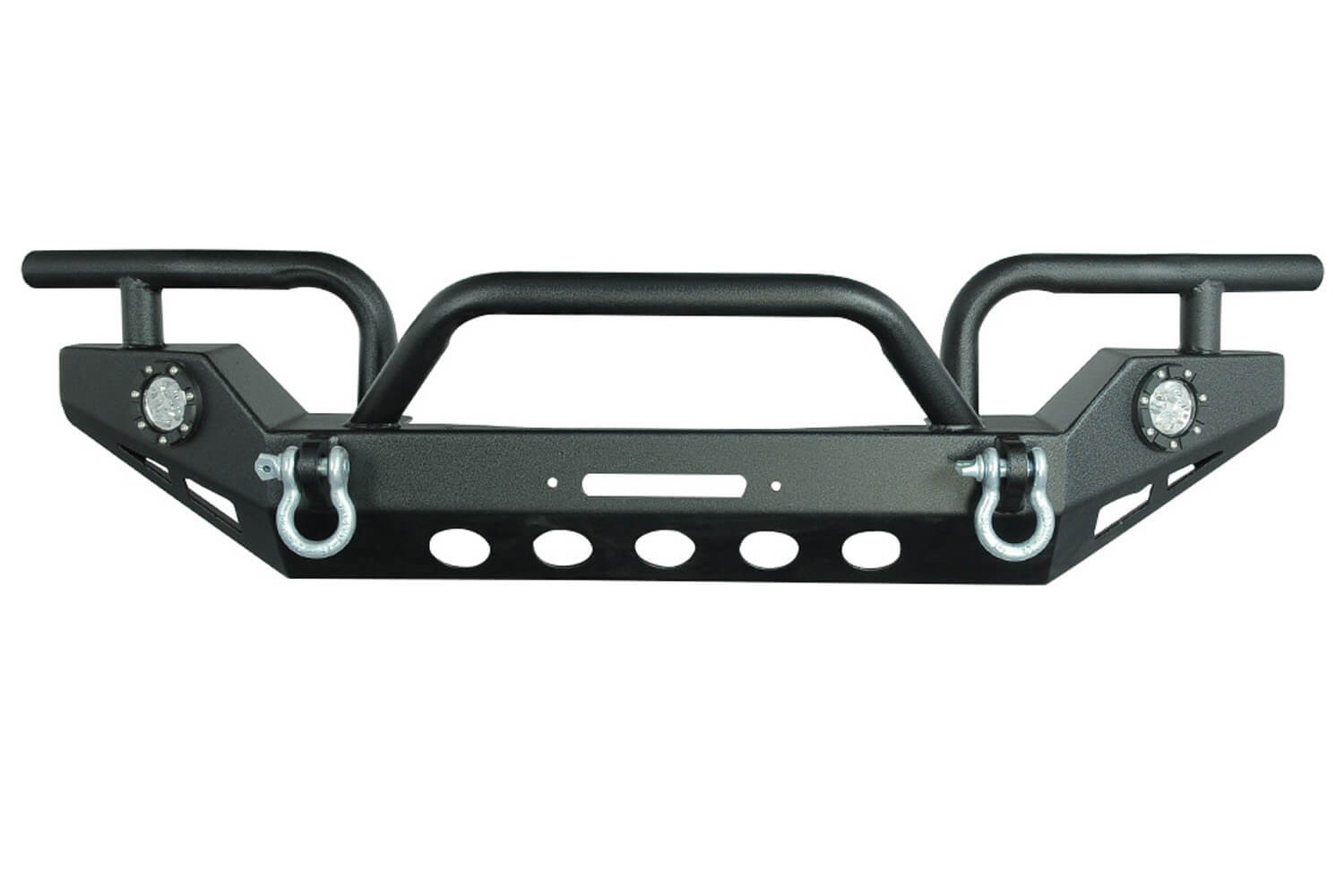 передній бампер HUNTER для Jeep Wrangler YJ/TJ з діодами