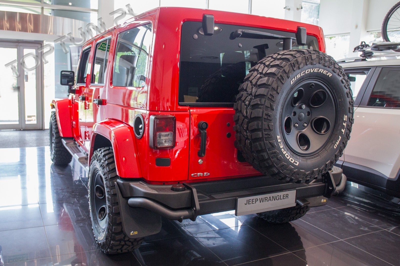 кріплення запаски Jeep Wrangler JK