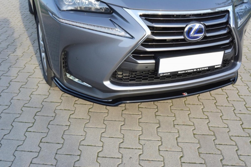 Тюнінговий дифузор переднього бампера Lexus NX Mk1 вер.1