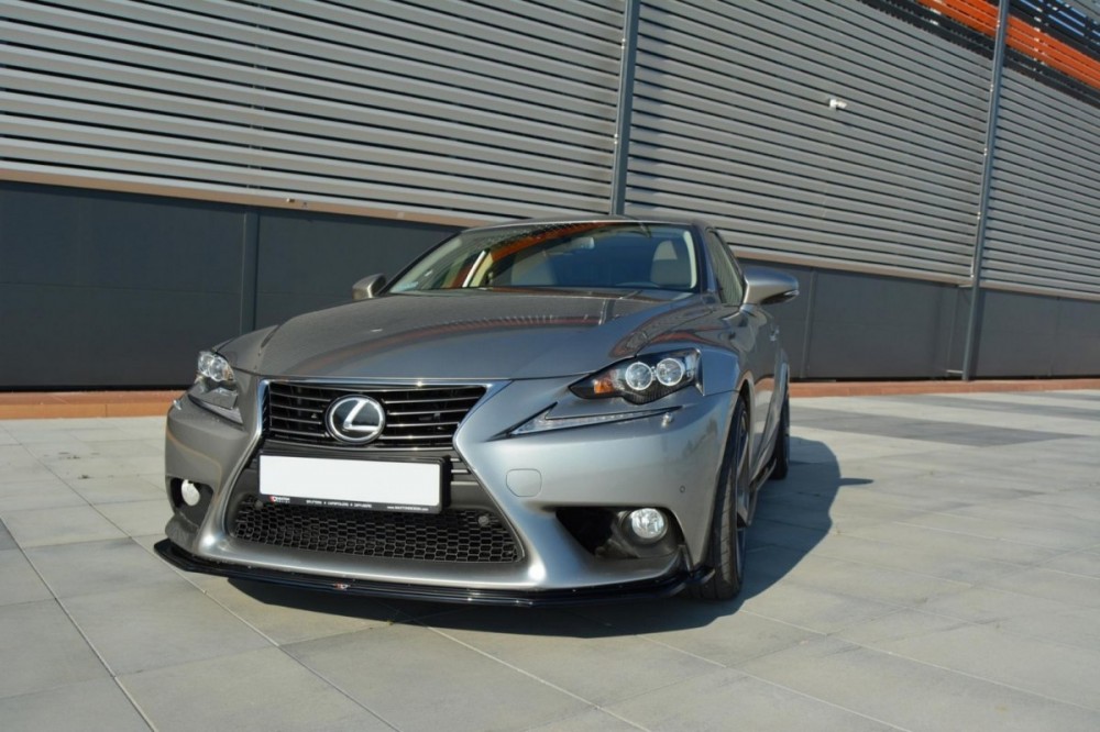 Передній дифузор бампера Lexus IS Mk3 вер.1