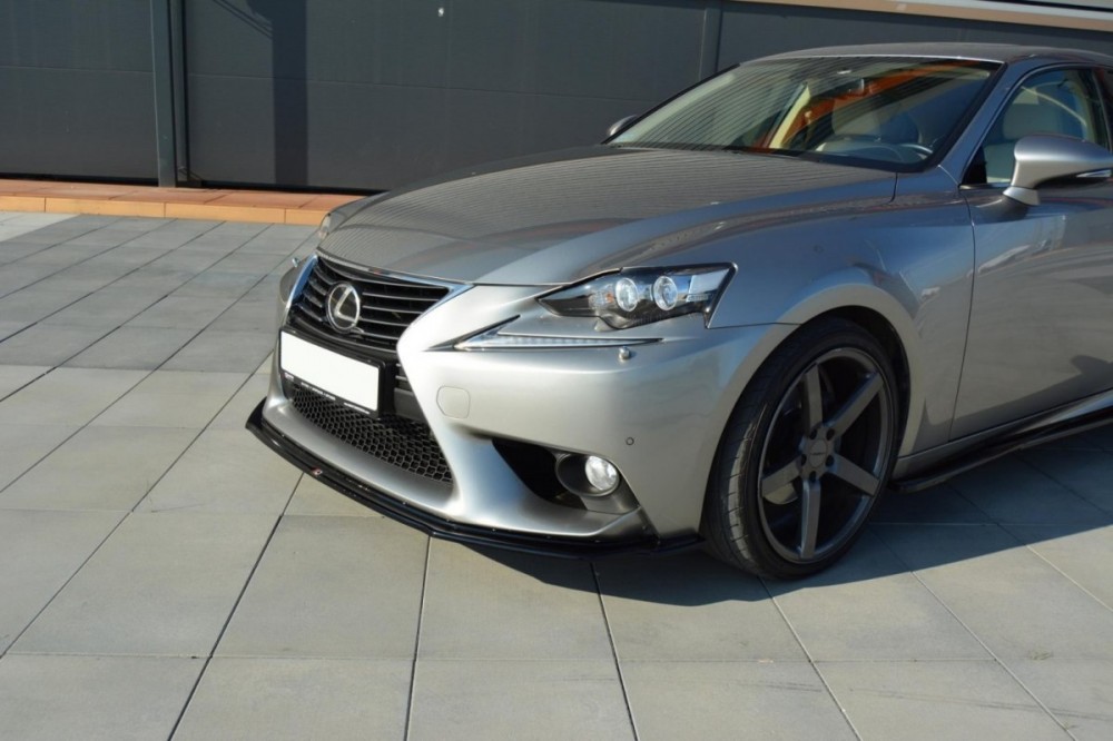 Передній дифузор бампера Lexus IS Mk3 вер.1