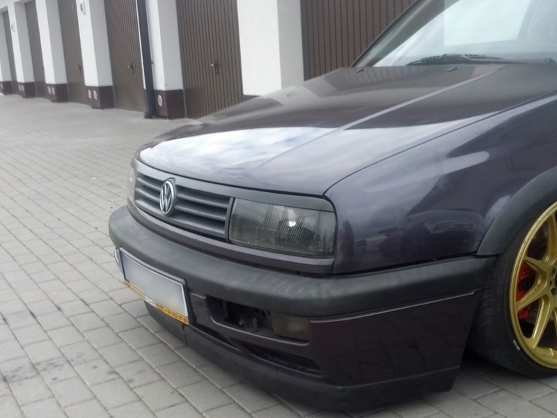 Накладка на фари bad look VW Vento з вирізом