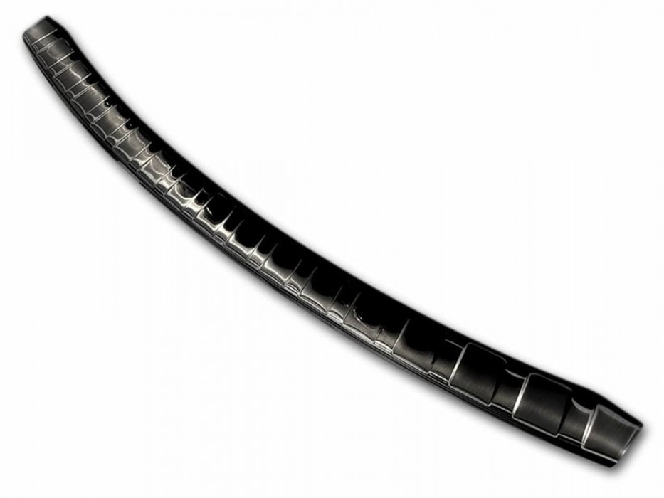 Захисна накладка на бампер із загином Jaguar E-Pace чорна