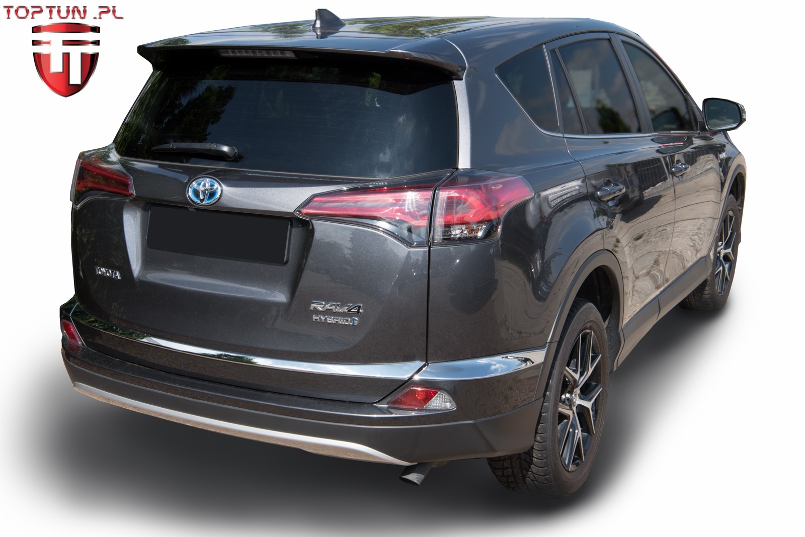 накладки кришки багажника та заднього бампера Toyota RAV4 (з 3-ох частин)