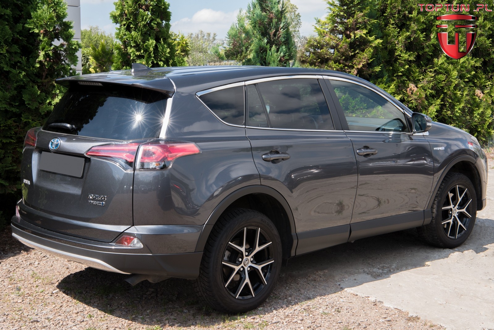 верхня окантовка бічних вікон Toyota RAV4