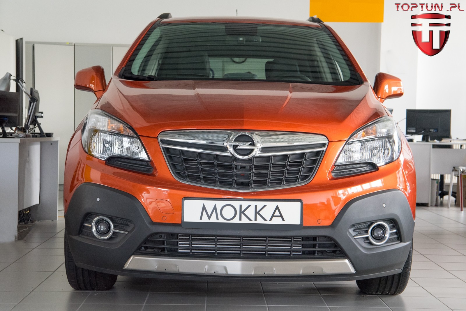 захисні накладки на передній та задній бампер Opel Mokka