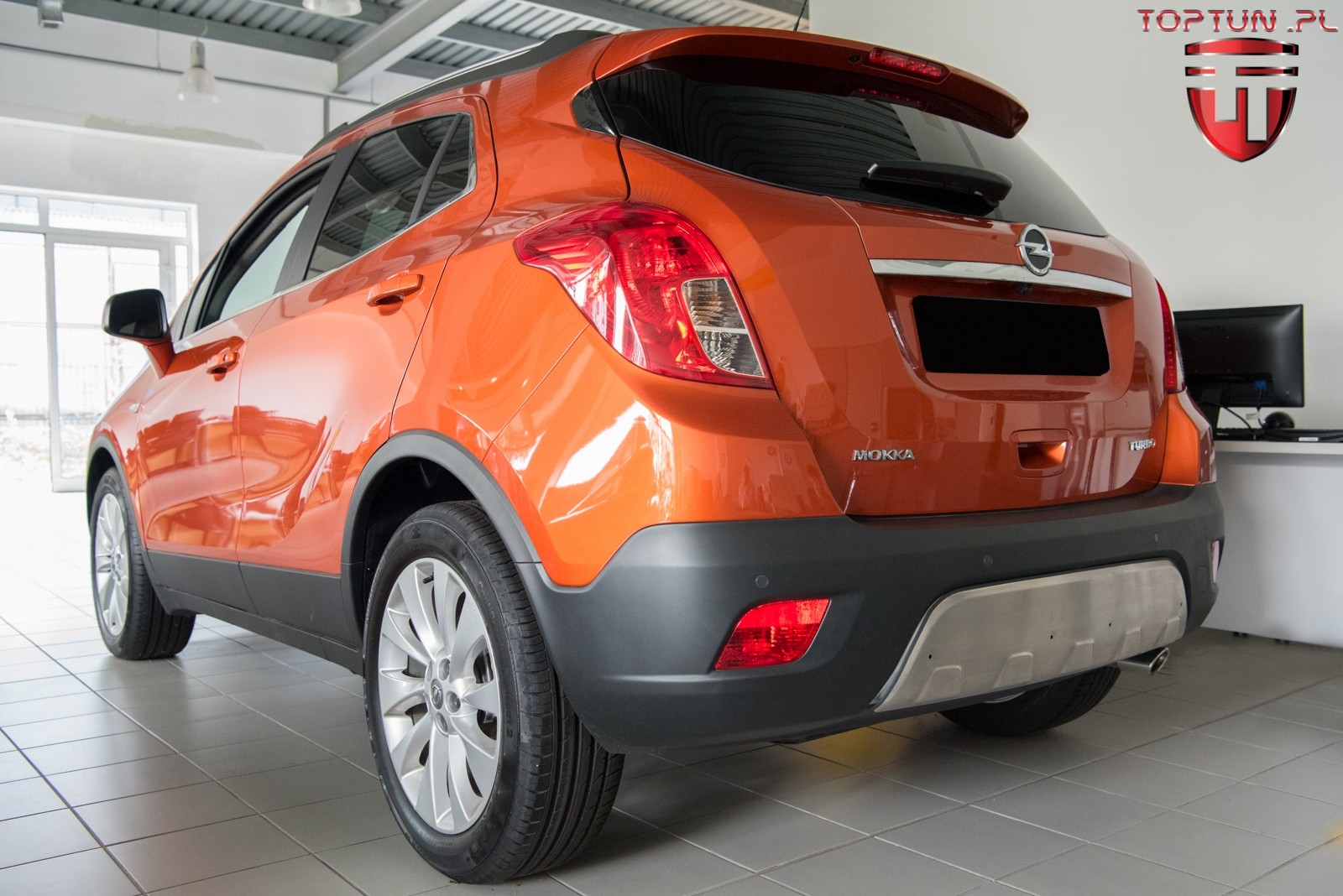 захисні накладки на передній та задній бампер Opel Mokka