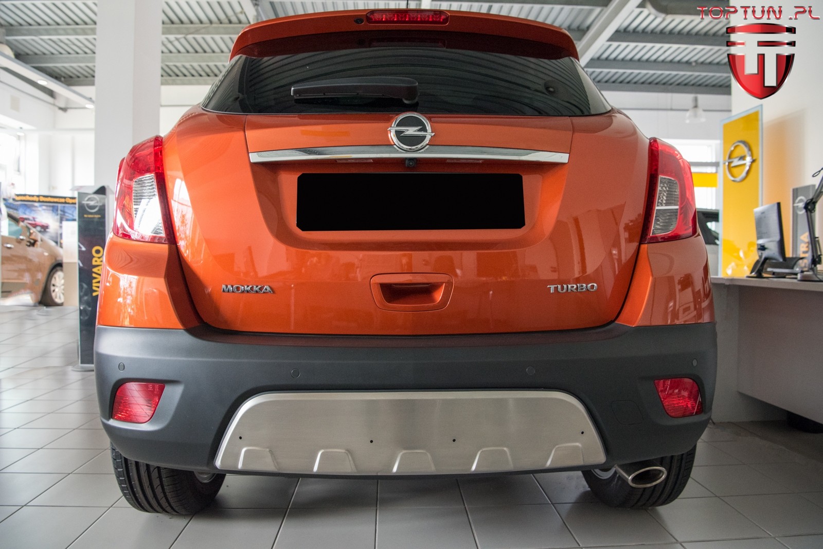 захисні накладки на передній та задній бампер Opel Mokka