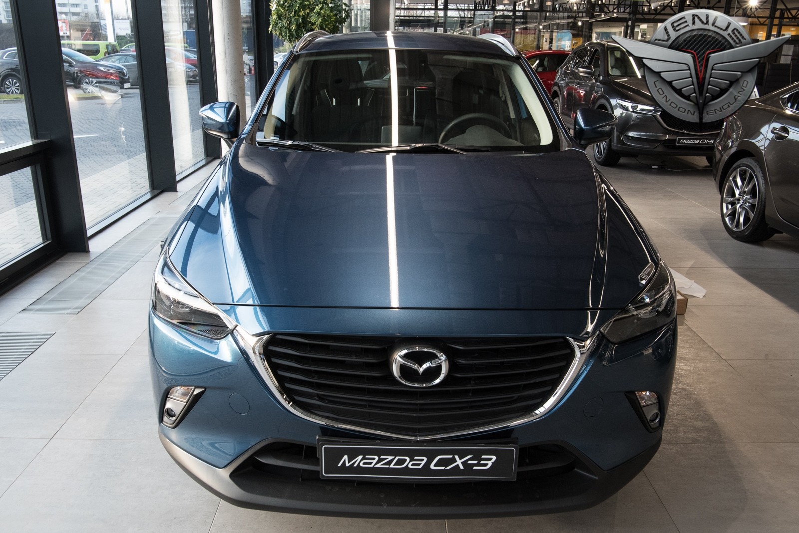 алюмінієві рейлінги на дах MAZDA CX-3