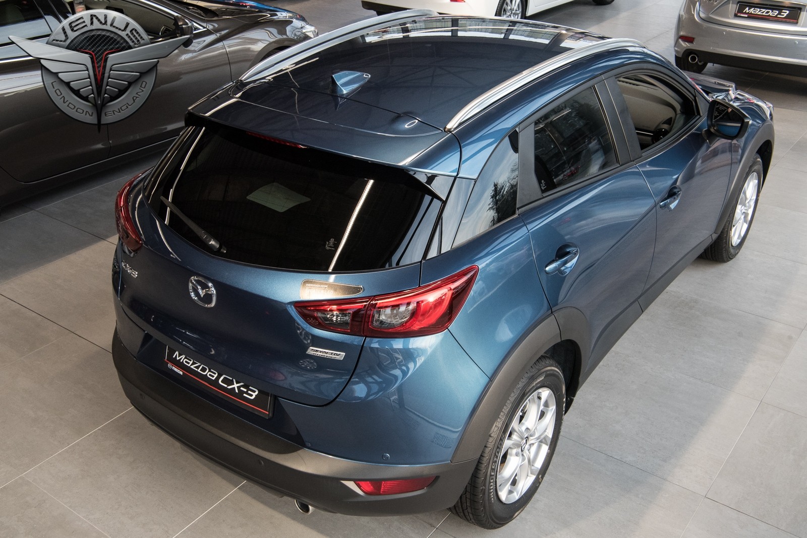 алюмінієві рейлінги на дах MAZDA CX-3