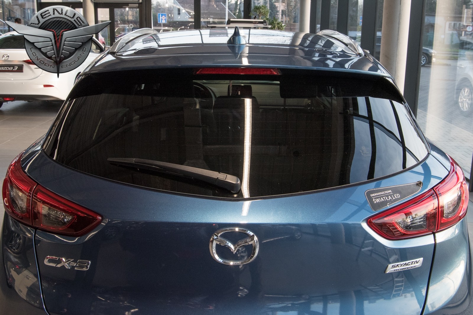 алюмінієві рейлінги на дах MAZDA CX-3