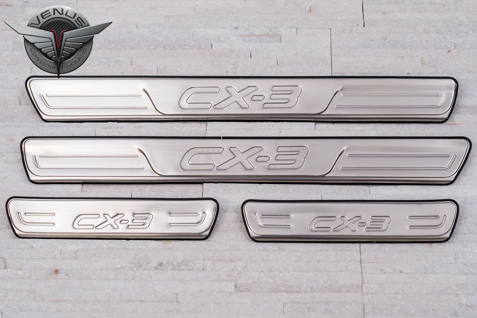 накладки на пороги MAZDA CX-3 внутрішні