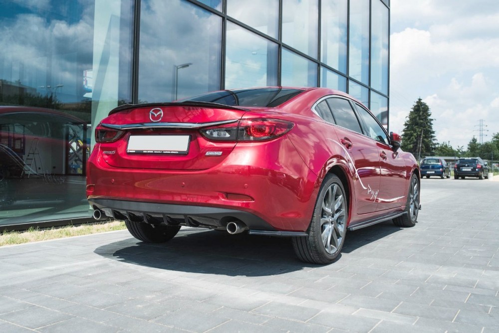 Спойлер cap-spoiler на багажник Mazda 6 GJ Mk3 рестайл