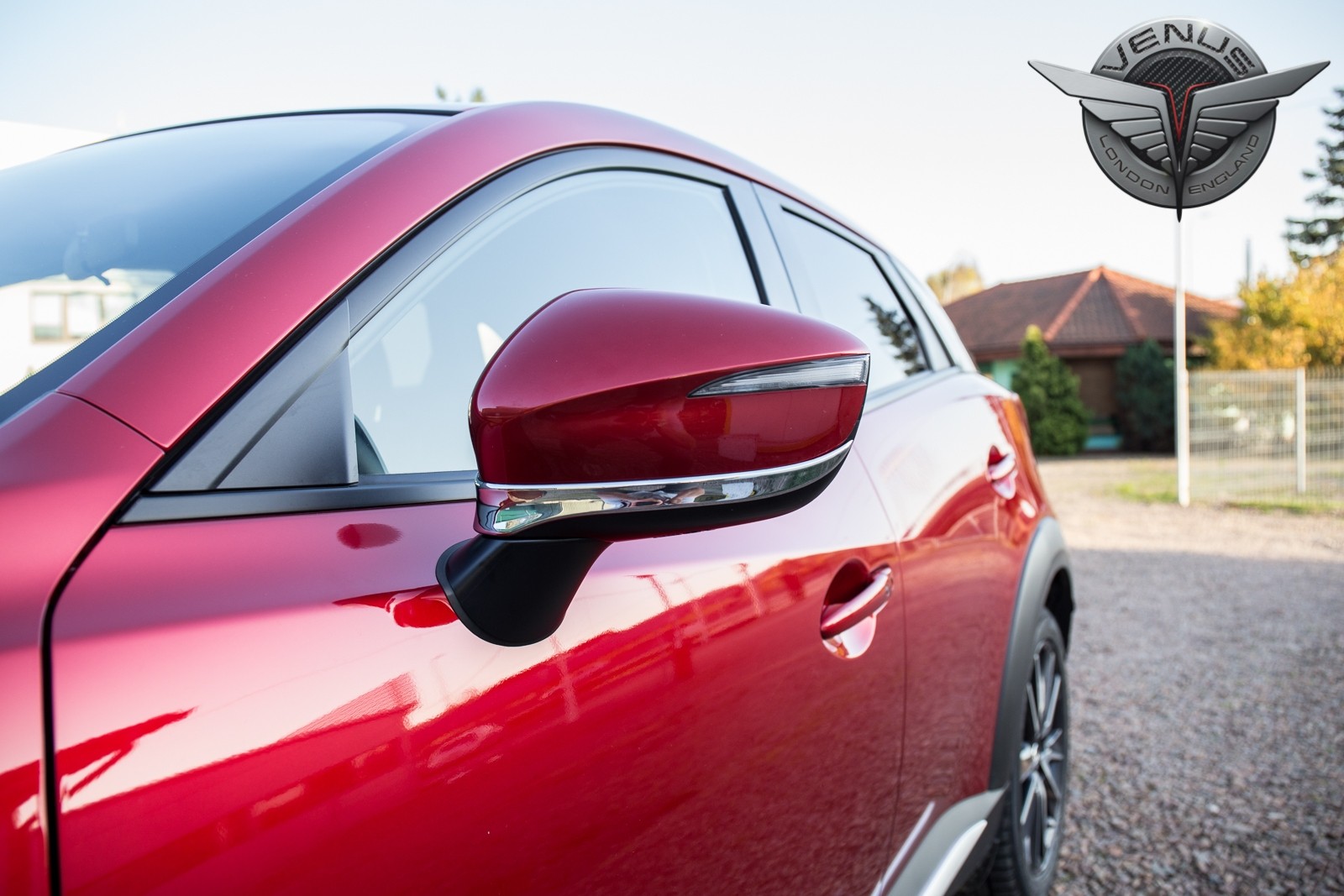 хром накладки на дзеркала MAZDA CX-3