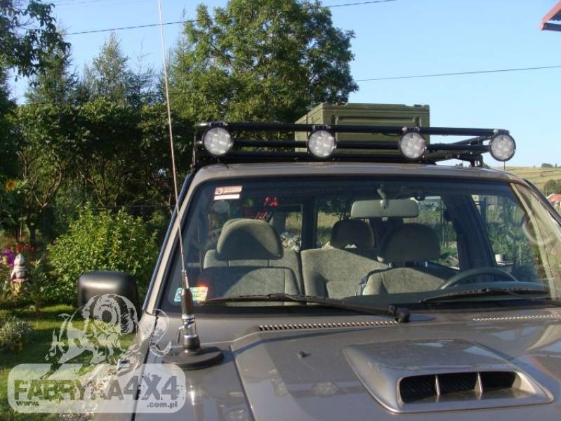 Багажник на дах із сіткою NISSAN PATROL Y61 версія коротка