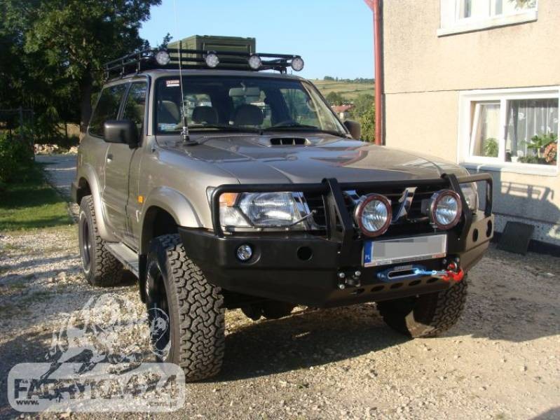 Багажник на дах із сіткою NISSAN PATROL Y61 версія коротка