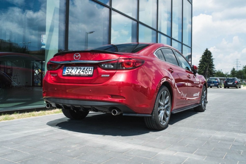 Бічні тюнінг накладки на бампер Mazda 6 GJ Mk3 рест.