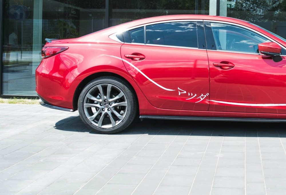 Бічні тюнінг накладки на бампер Mazda 6 GJ Mk3 рест.