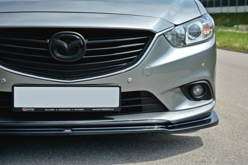Тюнінговий дифузор переднього бампера Mazda 6 GJ Mk3 вар. 1