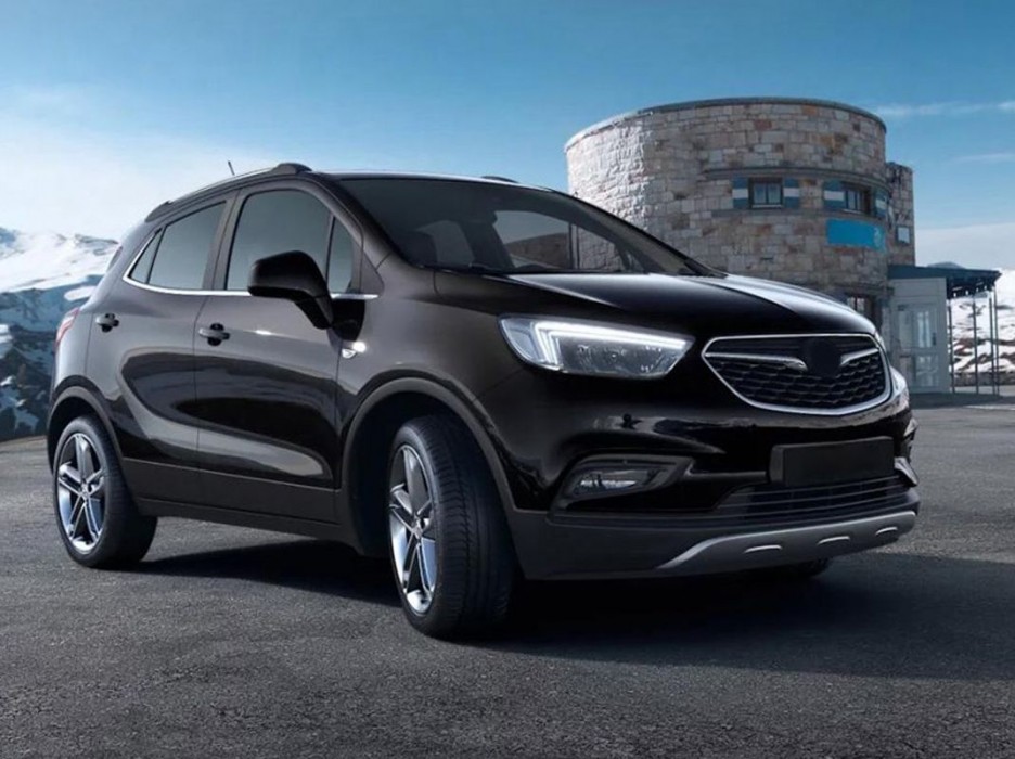 Накладка захисна на бампер Opel Mokka X FL (глянцева)