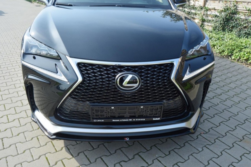 Дифузор передній під бампер Lexus NX Mk1