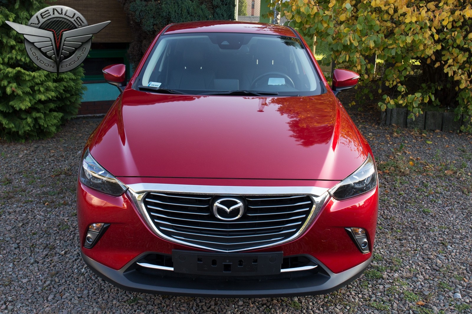хром накладка на капот Mazda CX-3