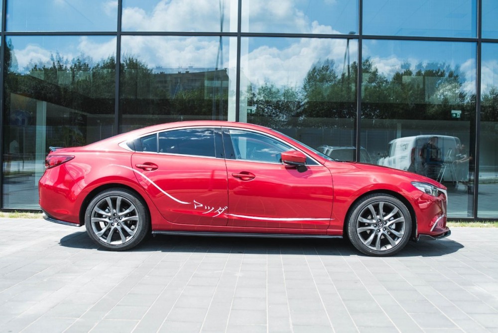 Тюнінгові дифузори бічних порогів Mazda 6 GJ Mk3 Fl