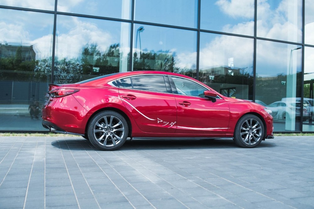 Тюнінгові дифузори бічних порогів Mazda 6 GJ Mk3 Fl