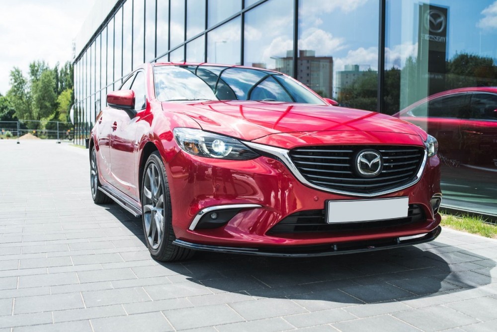 Накладка під передній бампер Mazda 6 GJ Mk3 післярестайл вер.1
