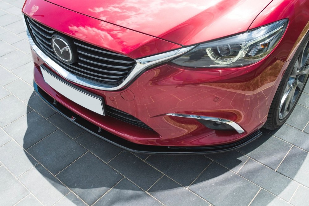 Накладка під передній бампер Mazda 6 GJ Mk3 післярестайл вер.1