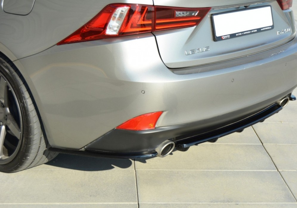 Бічні накладки на задній бампер Lexus IS Mk3 T