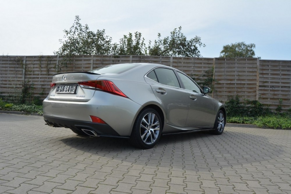 Спойлер на кришку багажника Lexus IS Mk3