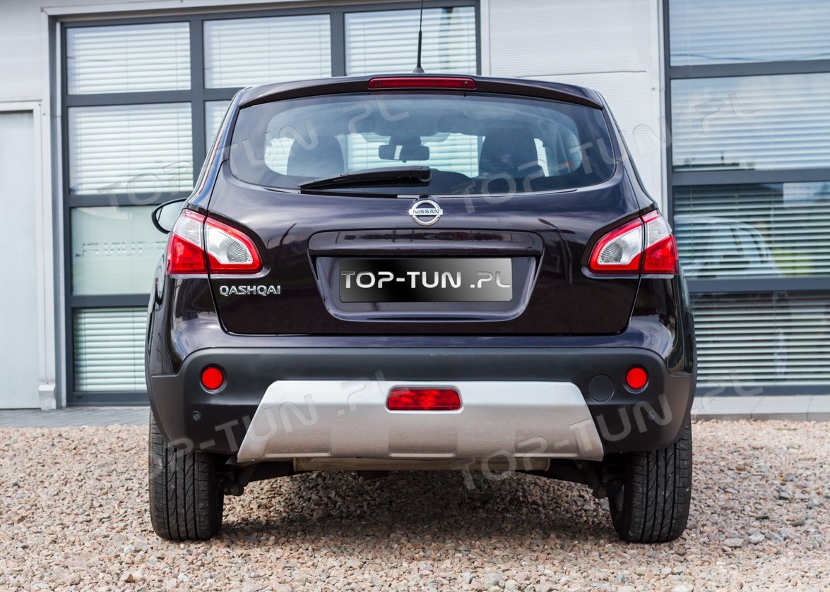 захисна накладка на задній бампер Nissan Qashqai