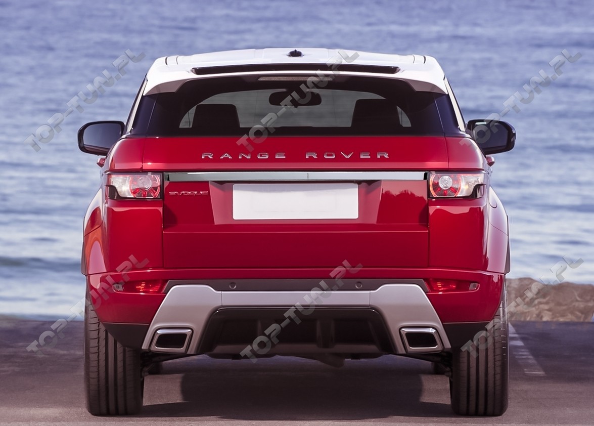 Ліства (накладка) на кришку багажника Range Rover Evoque