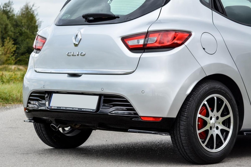 Бічні накладки на задній бампер Renault Clio Mk4