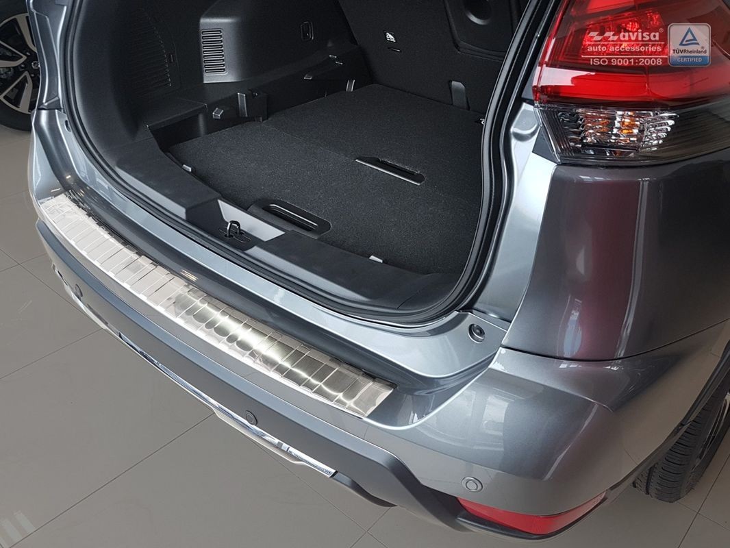 захисна накладка на бампер із загином Nissan X-Trail 3 (T32) рест.