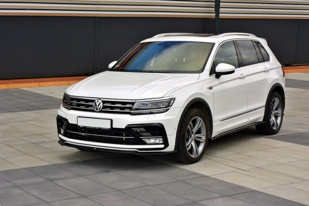 Накладка під передній бампер Volkswagen Tiguan MK2 R-Line