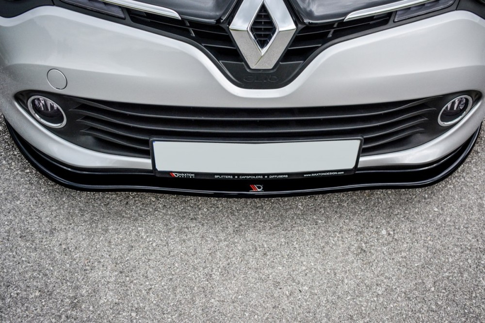 Спойлер переднього бампера Renault Clio Mk4 вер.1