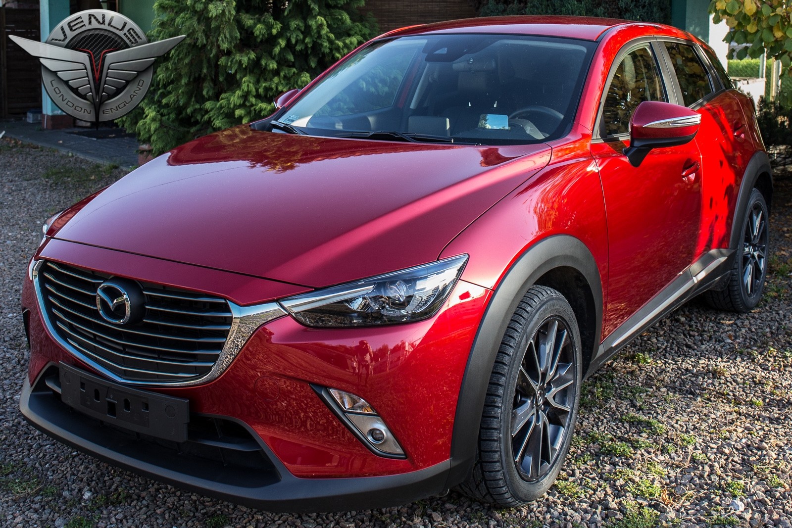 хром накладки на дзеркала навколо поворотів MAZDA CX-3