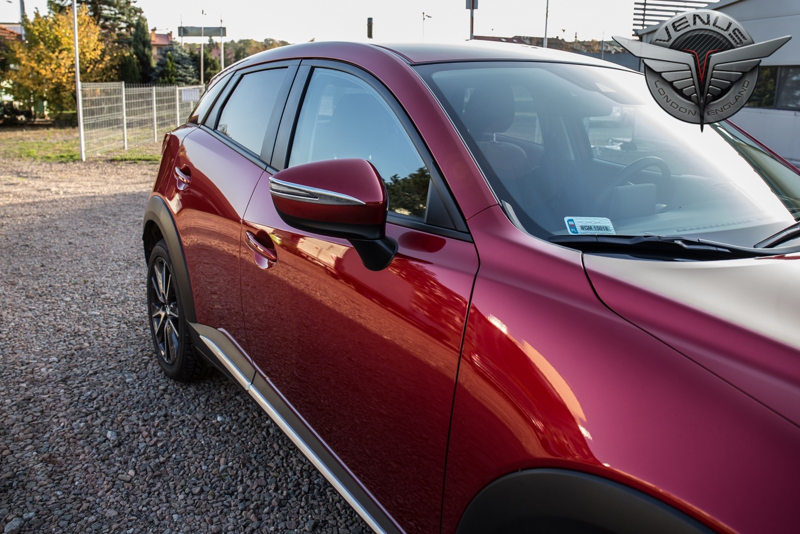 хром накладки на дзеркала навколо поворотів MAZDA CX-3